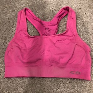 Pink champion sports bra